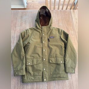 Large (12) Boys Green Patagonia Infurno Jacket